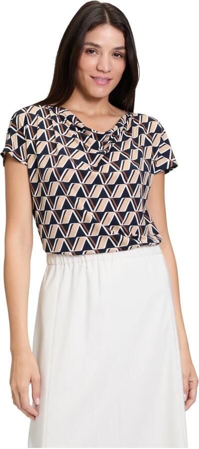 Betty Barclay Printshirt met Watervalhals Multicolor Dames