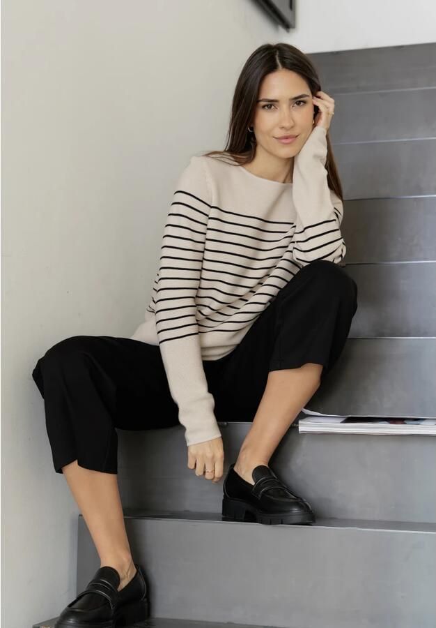 Betty Barclay Relaxed Fit Broek met Zakken Black Dames - Foto 3