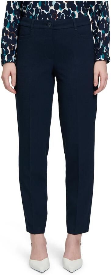 Betty Barclay Regular fit stoffen broek met structuurmotief - Foto 2