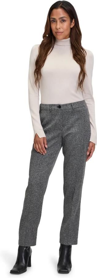 Betty Barclay Relaxed Fit Businessbroek met streep Black Dames - Foto 4