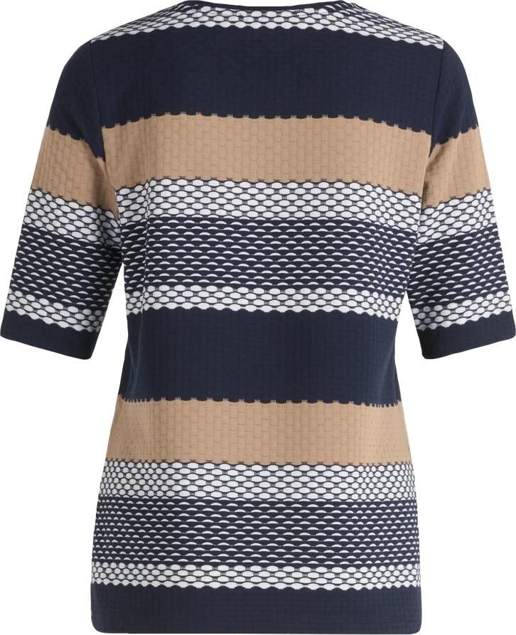 Betty Barclay Ronde hals shirt met structuur Multicolor Dames - Foto 4