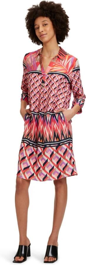 Betty Barclay Knielange jurk met all-over print - Foto 3