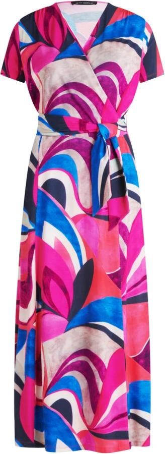Betty Barclay Tropische Zomer Jersey Jurk Multicolor Dames
