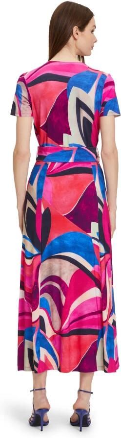 Betty Barclay Tropische Zomer Jersey Jurk Multicolor Dames - Foto 5
