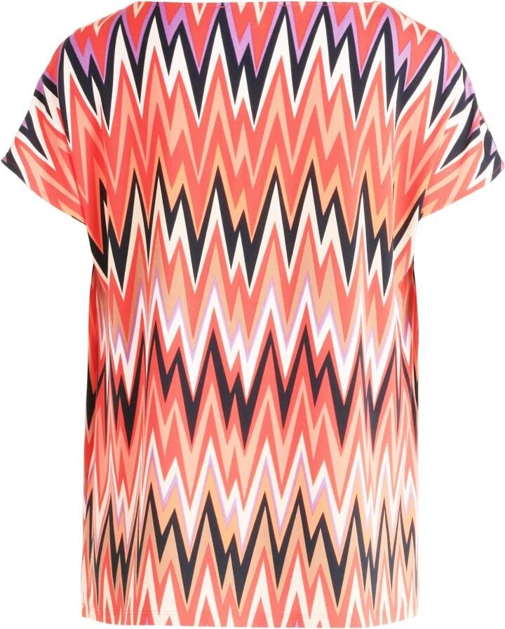 Betty Barclay Watervalprintshirt Zigzag Patroon Multicolor Dames