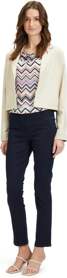 Betty Barclay Zigzag Waterfall Neck Shirt Multicolor Dames - Foto 3