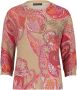 Betty Barclay Paisley Batwing Sweater Multicolor Dames - Thumbnail 1
