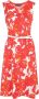 Betty Barclay Bloemige mouwloze schede jurk met riem Multicolor Dames - Thumbnail 2