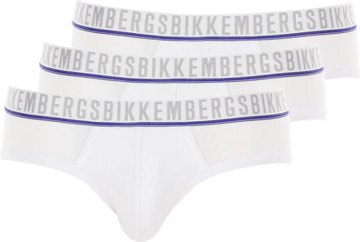Bikkembergs 3 pack -slips vbkt04285 Wit Heren