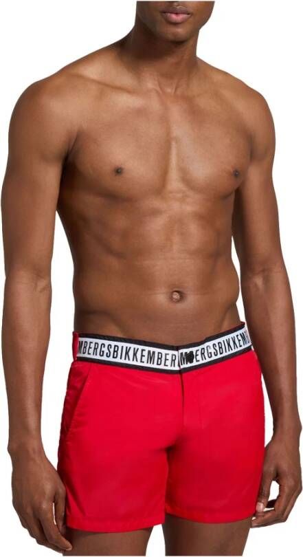 Bikkembergs Beachwear Rood Heren