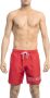 Bikkembergs Rode strandkleding met elastische tailleband Red Heren - Thumbnail 3