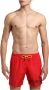 Bikkembergs Rode strandkleding met elastische tailleband Red Heren - Thumbnail 1