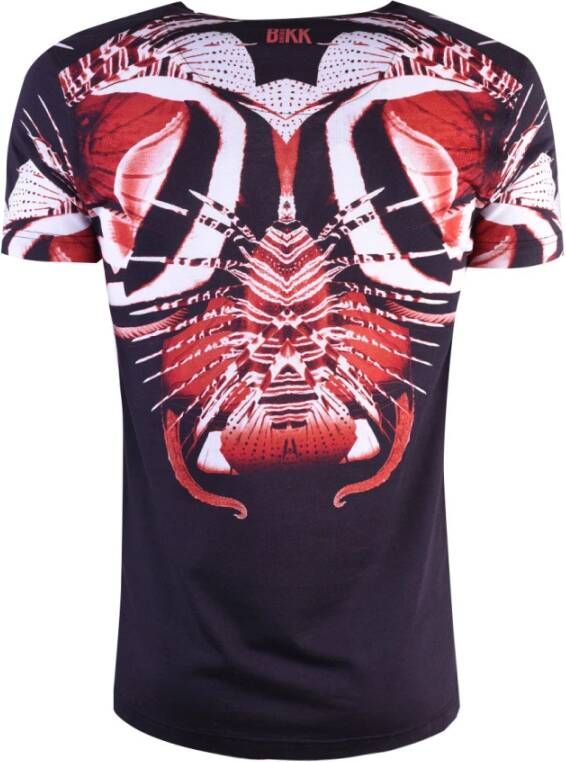 Bikkembergs Ronde Hals Bedrukt T-shirt Multicolor Heren