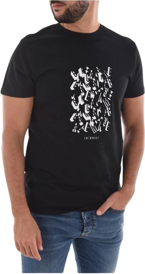 Bikkembergs Stijlvolle T-Shirt Collectie voor Mannen Black Heren - Foto 3