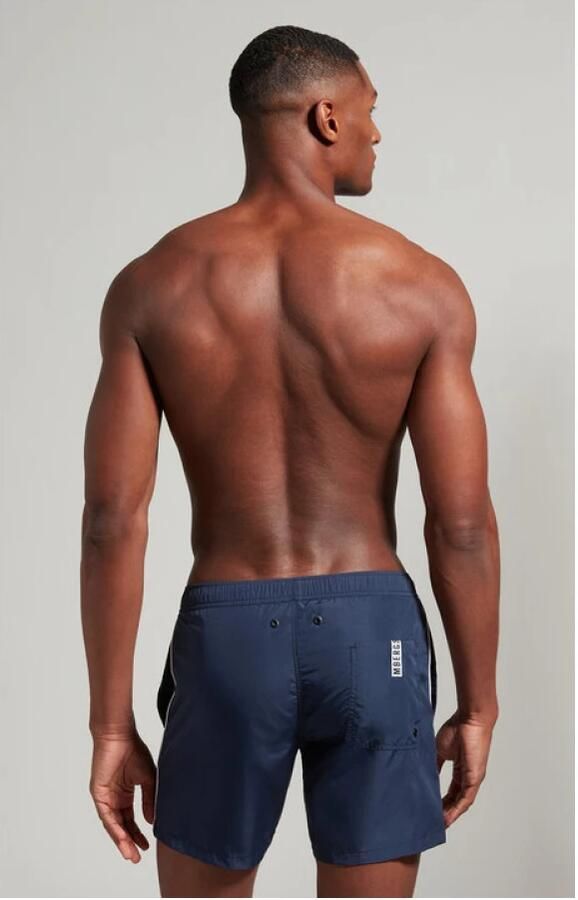 Bikkembergs Heren Trendy Navy Blauwe Zwembroek Blue Heren - Foto 3