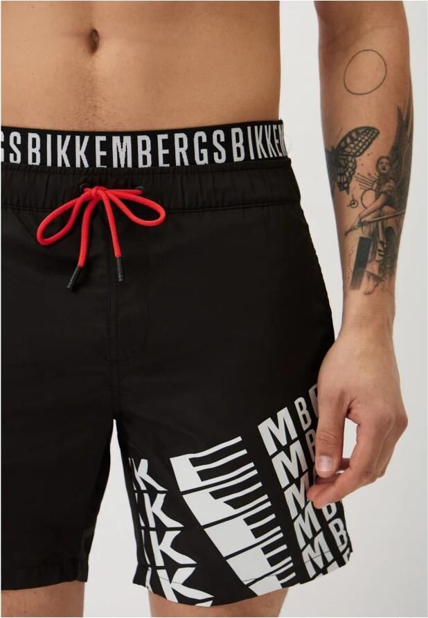 Bikkembergs Trendy Zomer Boxershorts voor Mannen Black Heren - Foto 2