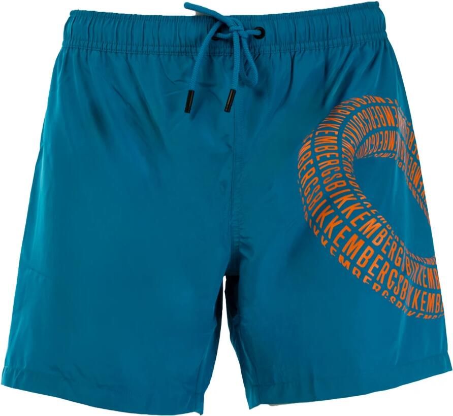 Bikkembergs Heren Mediterrane Blauwe Boxer Zwemkleding Blue Heren