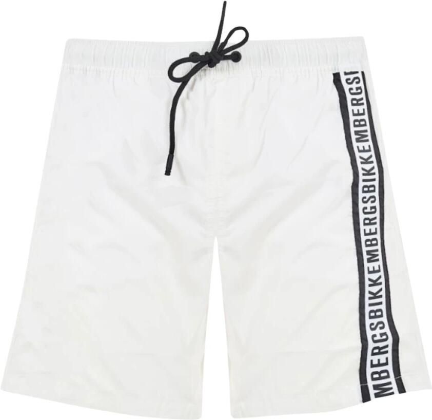 Bikkembergs Heren Boardshorts Stijlvolle Zwemkleding White Heren