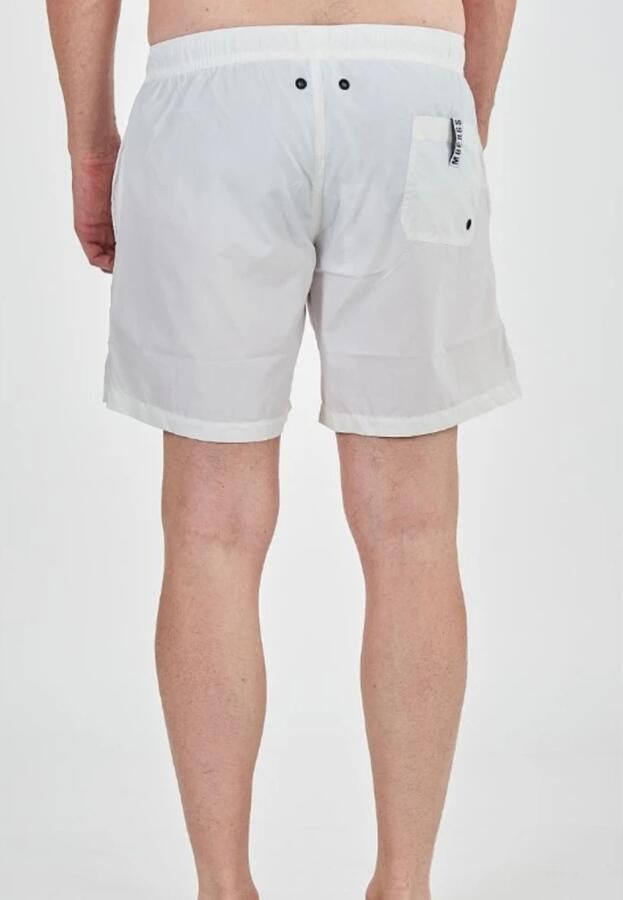 Bikkembergs Heren Boardshorts Stijlvolle Zwemkleding White Heren - Foto 4