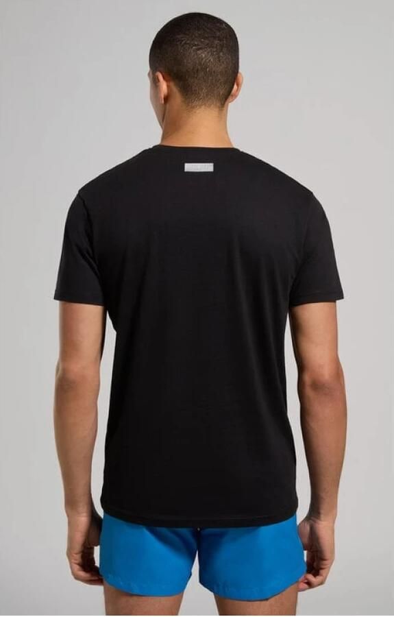 Bikkembergs Heren T-shirt met Opvallend Detail Black Heren - Foto 2