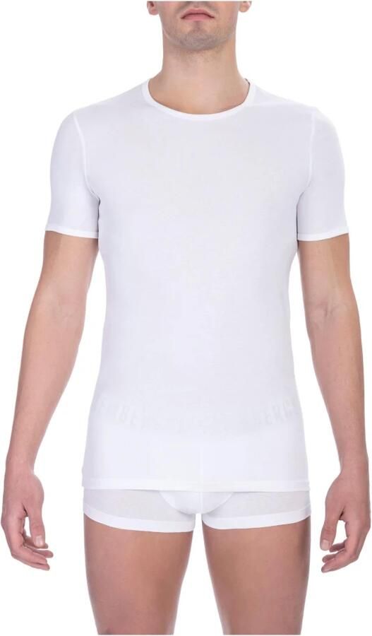 Bikkembergs Katoenen Crew Neck T-Shirt Pak White Heren