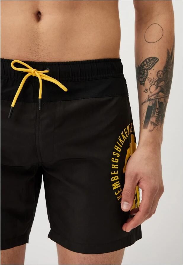 Bikkembergs Heren Boardshorts voor zomerstijl Black Heren - Foto 2