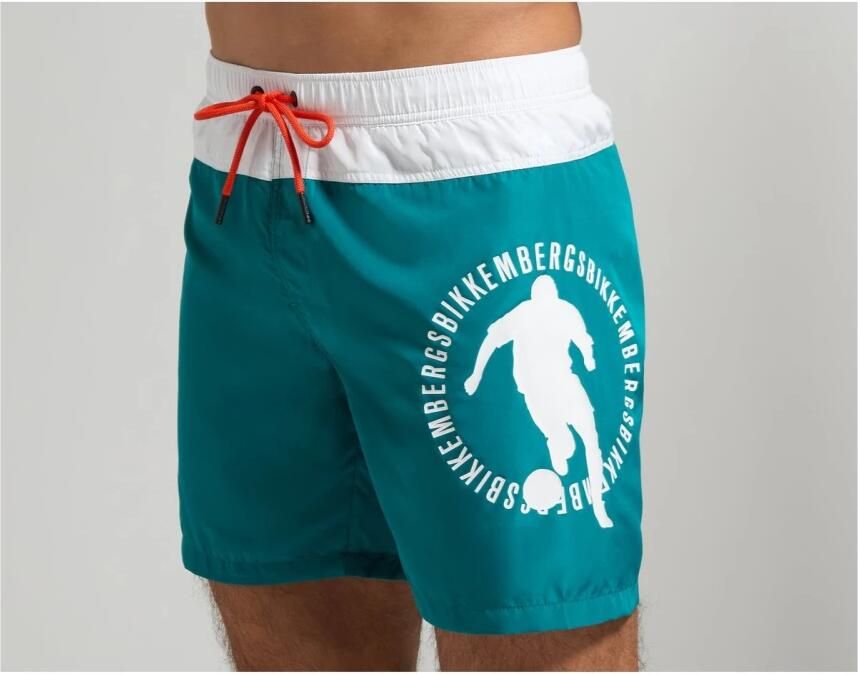 Bikkembergs Heren Boardshorts voor zomerse stijl Green Heren