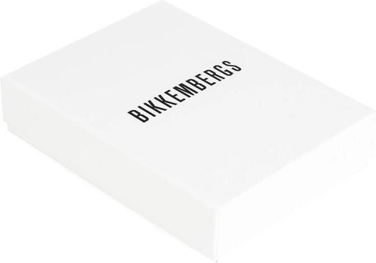 Bikkembergs Leren portemonnee met kaartsleuven en biljetvakken Black Heren - Foto 2