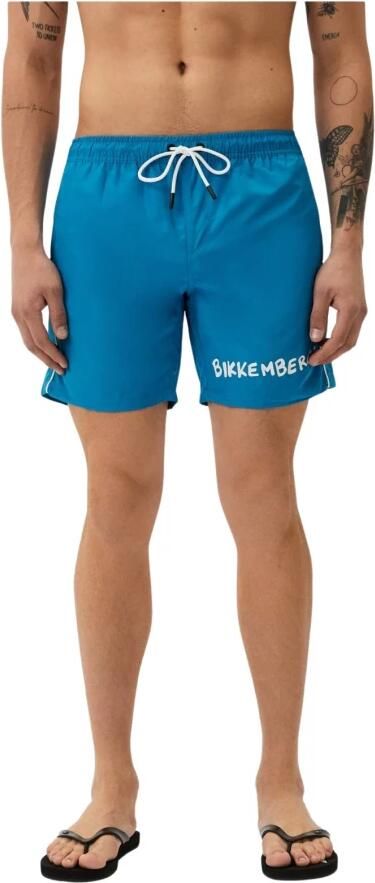 Bikkembergs Mannen Mediterrane Blauwe Boxer Zwemkleding Blue Heren - Foto 3