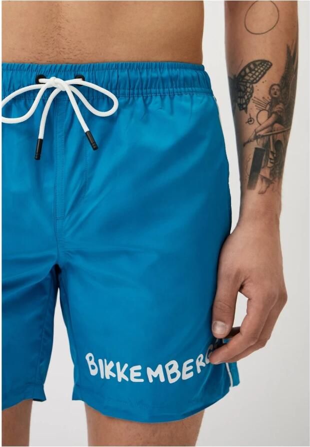 Bikkembergs Mannen Mediterrane Blauwe Boxer Zwemkleding Blue Heren - Foto 2