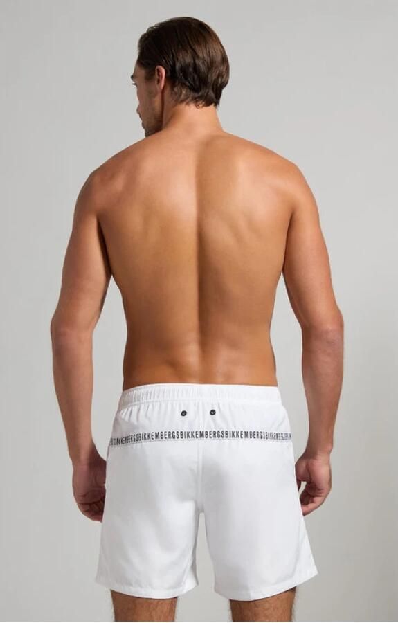 Bikkembergs Heren Zomer Boxer Zwemkleding Wit White Heren - Foto 2