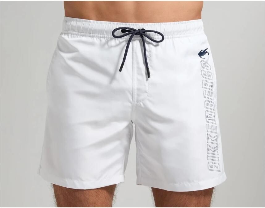 Bikkembergs Heren Trendy Zomer Boxershorts White Heren