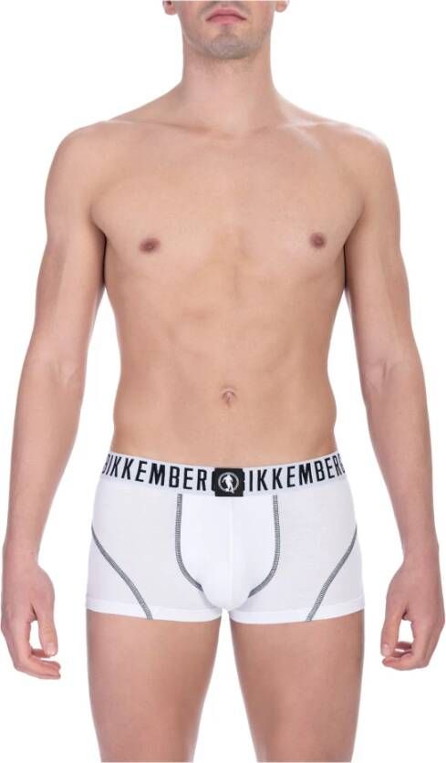 Bikkembergs Boxer met logo White Heren