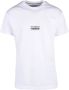 Bikkembergs Bordeaux T-Shirt voor Heren White Heren - Thumbnail 1
