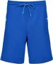 Bikkembergs Blauwe Katoenen Bermuda Shorts met Rubberen Applicaties Blue Heren - Thumbnail 1