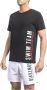 Bikkembergs Zwart Katoenen T-shirt met Frontprint Black Heren - Thumbnail 3