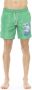 Bikkembergs Heren Zwemkleding Collectie Lente Zomer Green Heren - Thumbnail 1