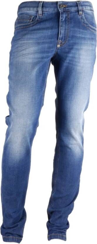 Bikkembergs Slim-fit Jeans Blauw Heren