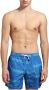 Bikkembergs Luxe Strandkleding Elegante All-Over Print Blue Heren - Thumbnail 3