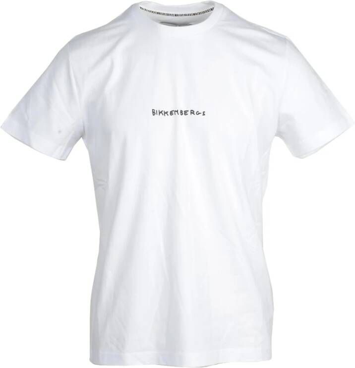 Bikkembergs Mannen t-shirt White Heren