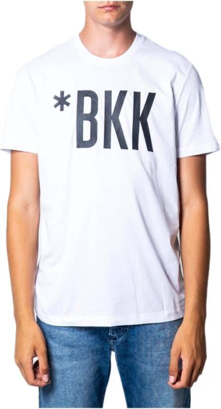Bikkembergs Men& T-shirt Wit Heren