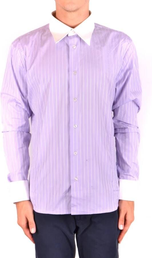 Bikkembergs Overhemd W08K6150261 Purple Heren