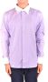 Bikkembergs Overhemd W08K6150261 Purple Heren - Thumbnail 1