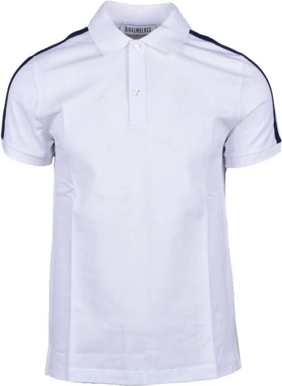Bikkembergs Polo Shirt White Heren