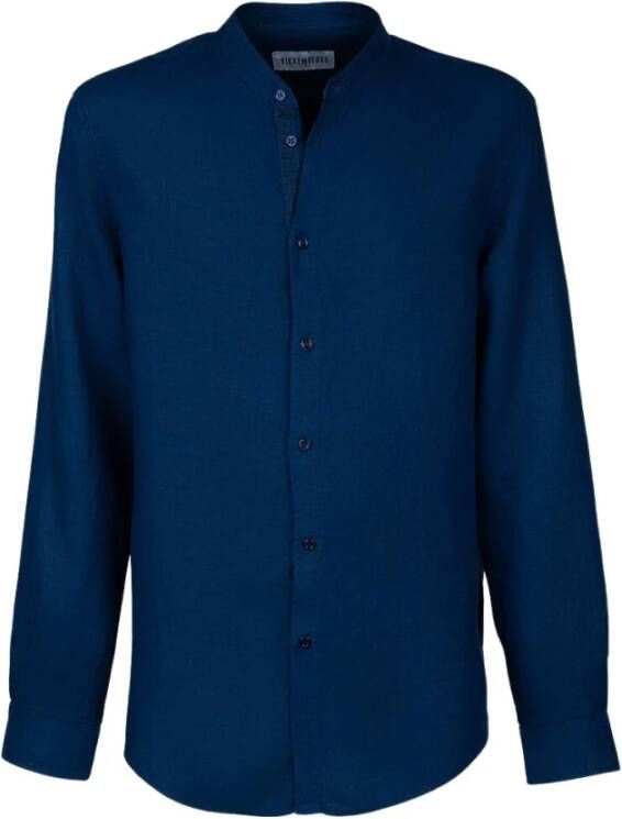 Bikkembergs Shirts Blauw Heren