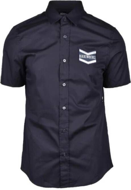 Bikkembergs Shirts Zwart Heren