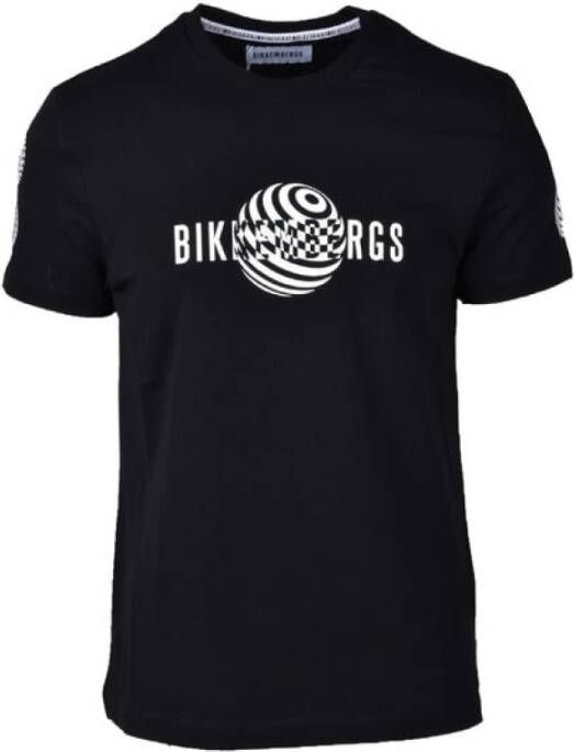 Bikkembergs Shirts Zwart Heren