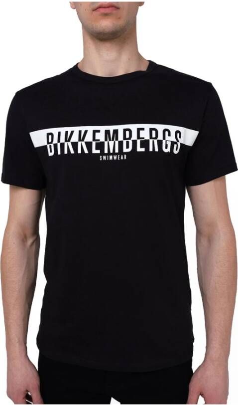 Bikkembergs Short Sleeve Shirts Black Heren