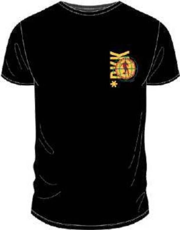 Bikkembergs Short Sleeve Shirts Zwart Heren