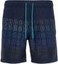 Bikkembergs Beachshorts met degradéprint Blue Heren - Thumbnail 3
